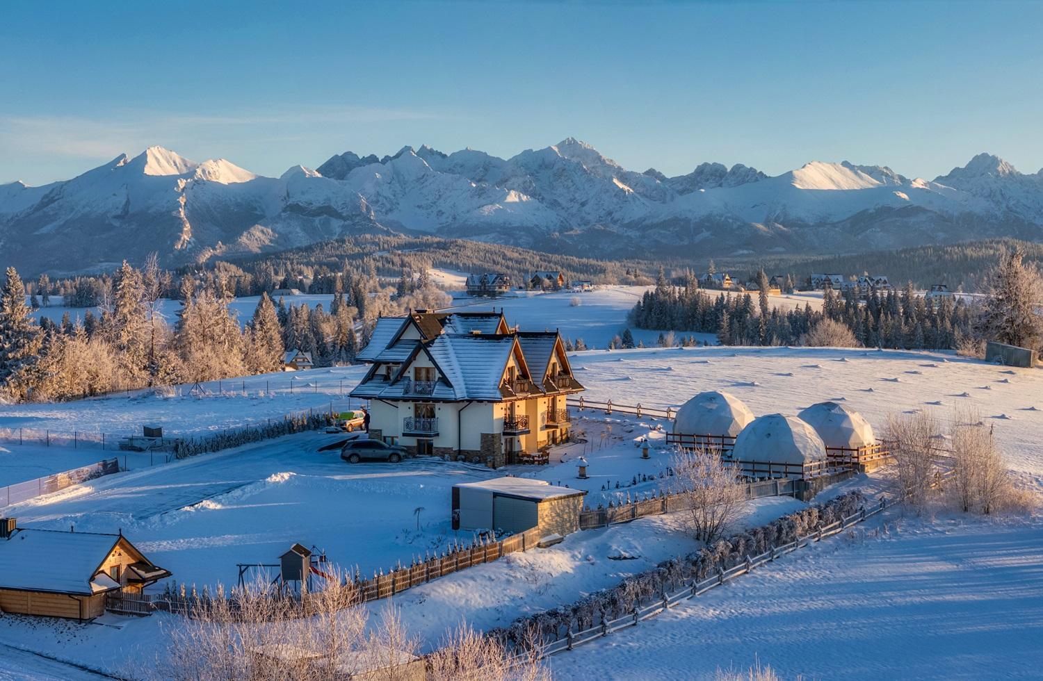 Hotel Tatry Mountain Glamp Z Jacuzzi Zakopane Exterior foto