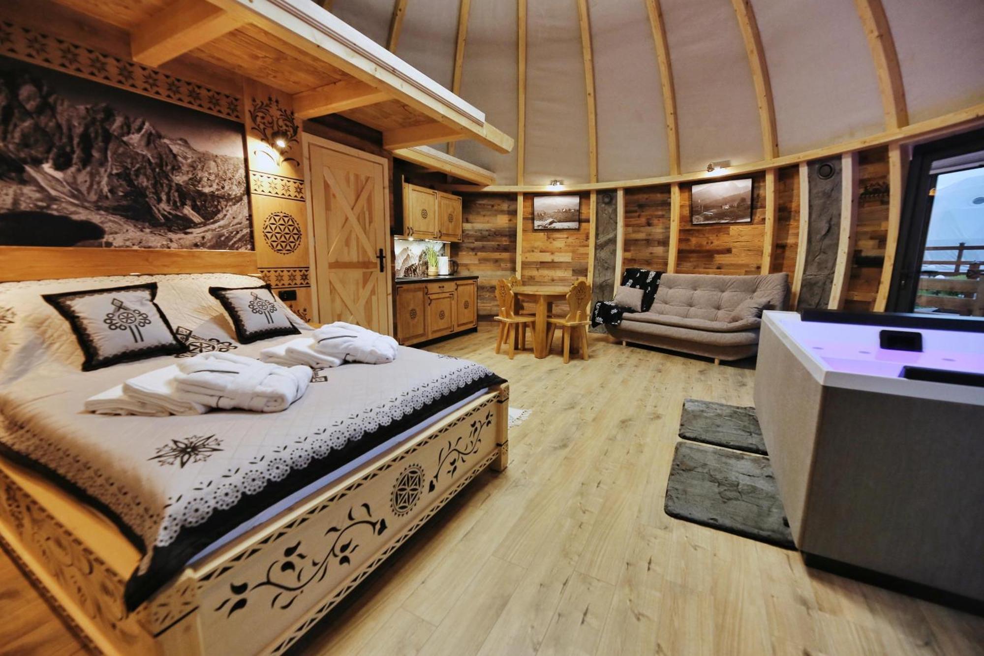 Hotel Tatry Mountain Glamp Z Jacuzzi Zakopane Exterior foto